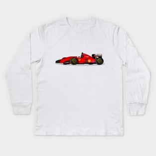 Scuderia F Formula 1 : Schumacher Kids Long Sleeve T-Shirt